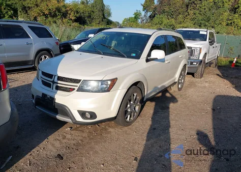 2017 Dodge Journey Gt Awd z USA, uszkodzony, nr VIN 3C4PDDEG1HT610178